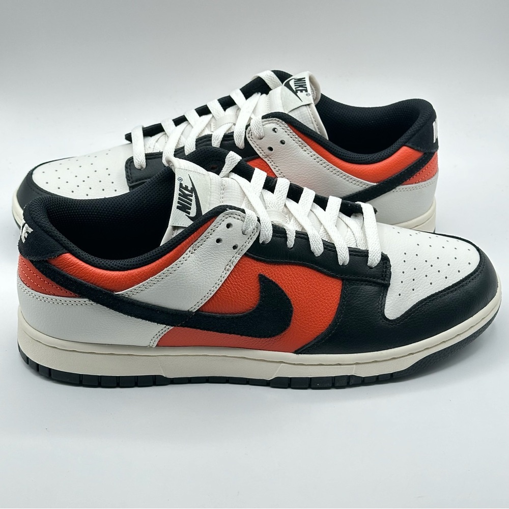 Men’s Nike Dunk Low Retro Phantom/Black-Vintage Coral HQ4988-030 Size 11 New - Picture 8 of 12